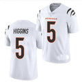 Custom #5 White CIN Football Shirt Top
