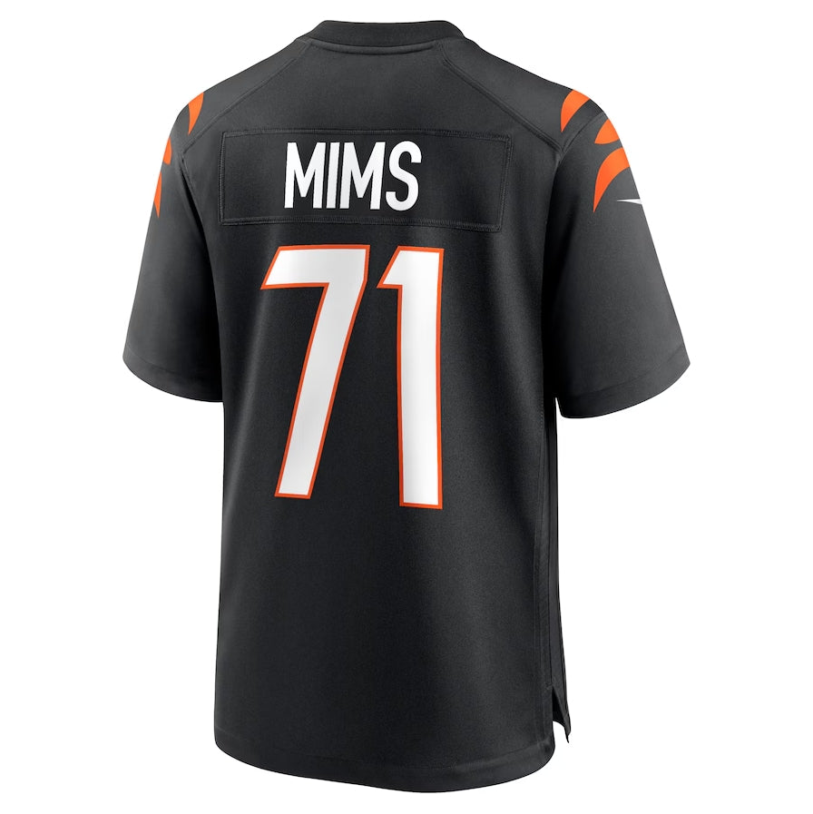 Custom #71 Black 2024 CIN Football Shirt Top