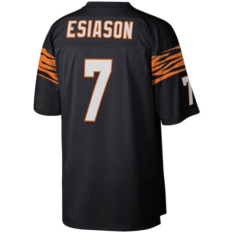 Custom #7 Black CIN Football Shirt Top