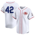 Custom #42 White 2024 Jackie Robinson Day CIN Baseball Shirt Top