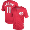 Custom #11 Red Throwback CIN Baseball Shirt Top