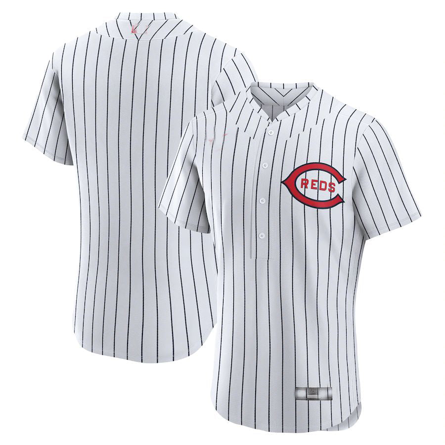 Custom White 2022 CIN Baseball Shirt Top