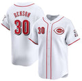 Custom #30 White CIN Baseball Shirt Top