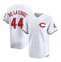 Custom #44 White 2025 CIN Baseball Shirt Top