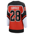 Custom #28 Orange 2020 PHI Hockey Shirt Top