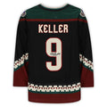Custom #9 Black Hockey Shirt Top