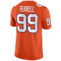 Custom #99 Orange Football Shirt Top