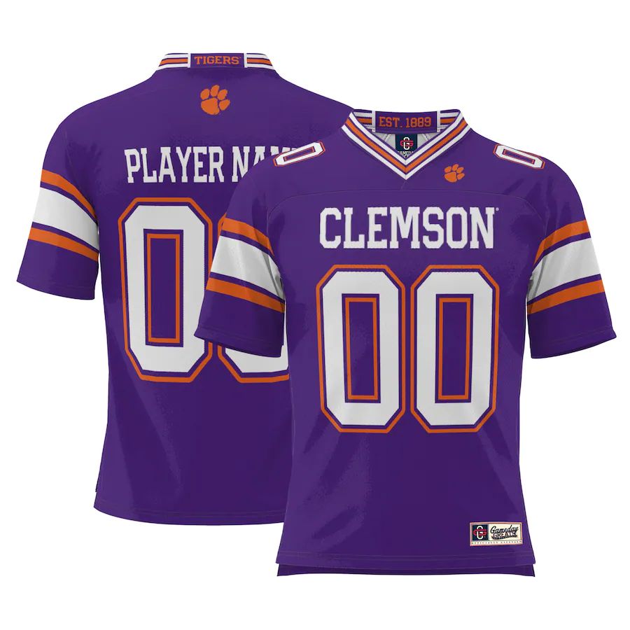 Custom Purple Football Shirt Top