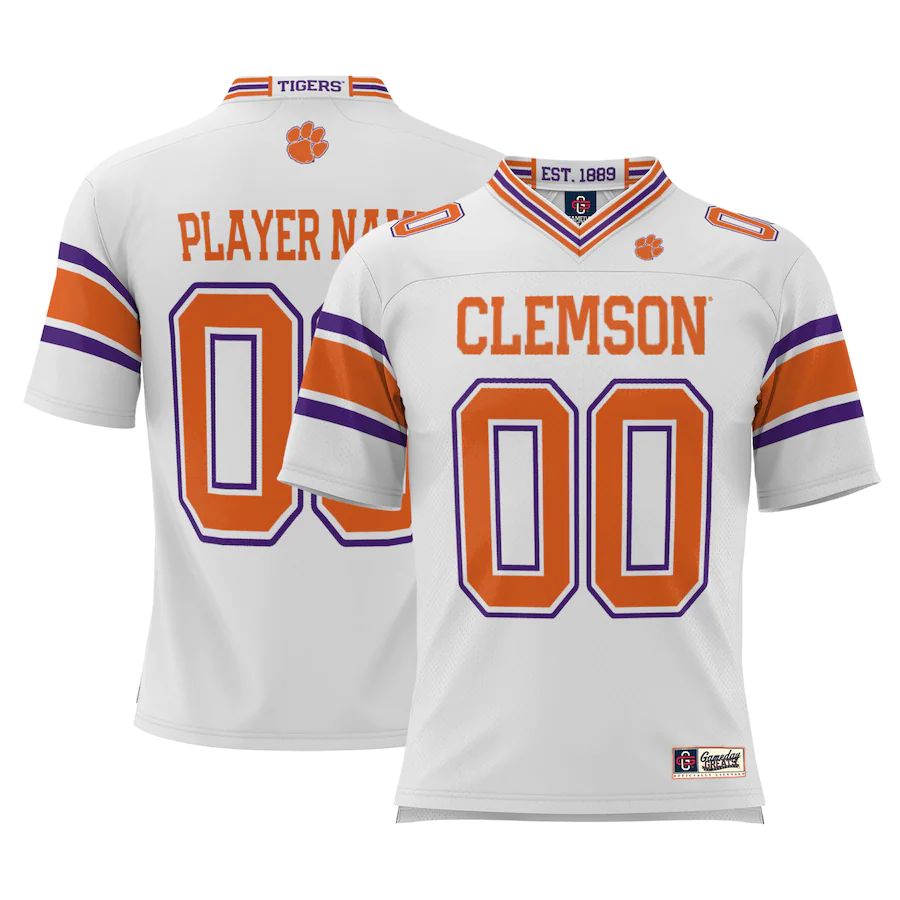 Custom White Football Shirt Top