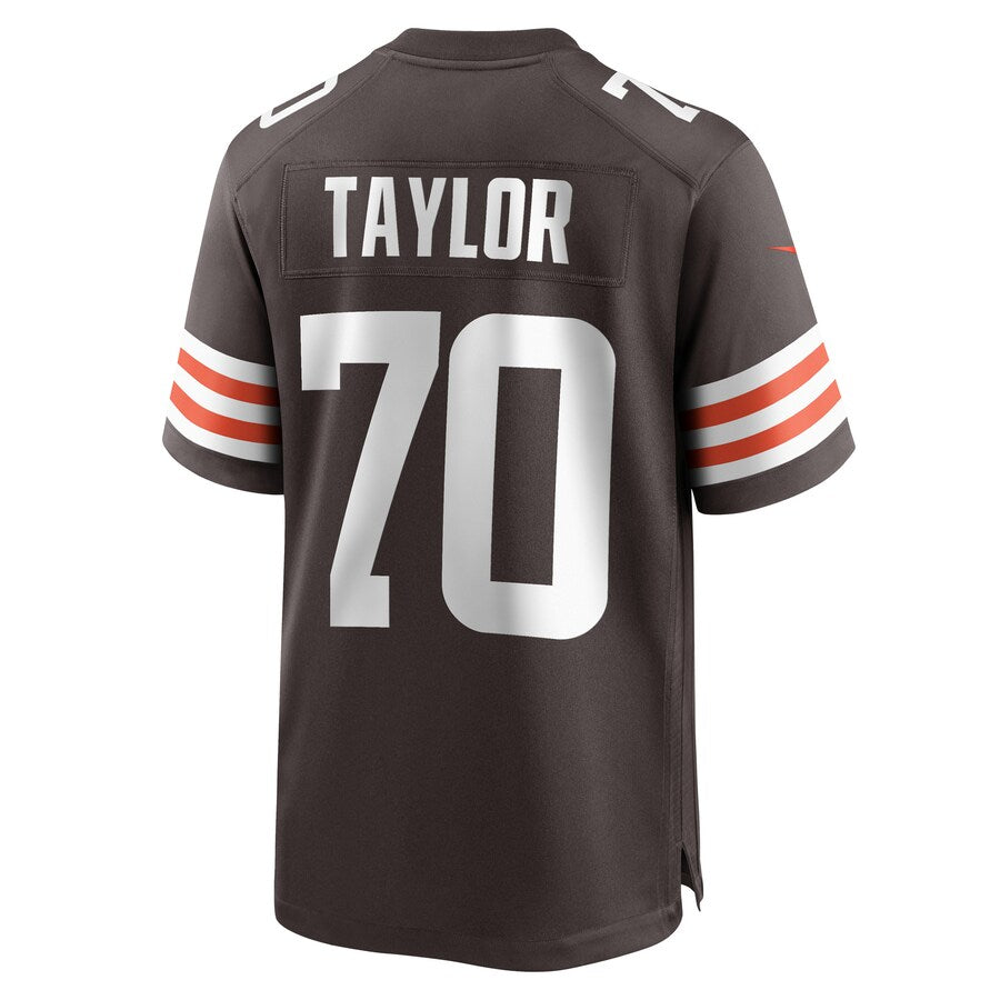 Custom #70 Brown CLE Football Shirt Top