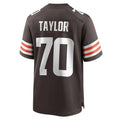 Custom #70 Brown CLE Football Shirt Top