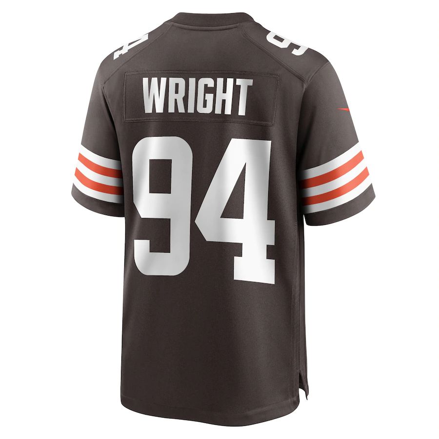 Custom #94 Brown CLE Football Shirt Top