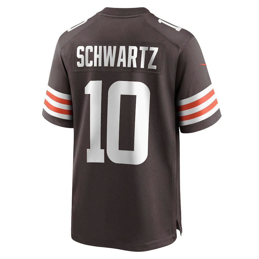 Custom #10 Brown CLE Football Shirt Top