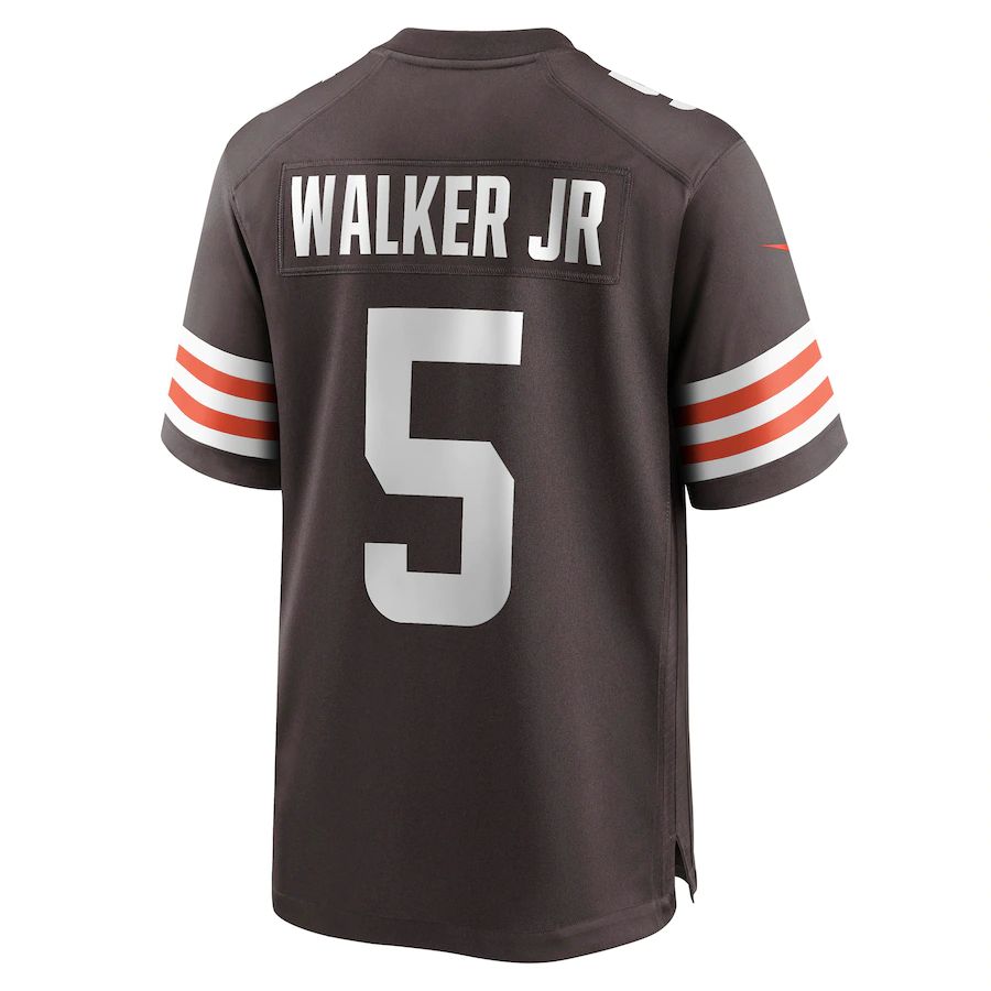 Custom #5 Brown CLE Football Shirt Top