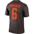 Custom #6 Brown CLE Football Shirt Top