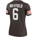 Custom #6 Brown CLE Football Shirt Top