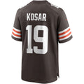 Custom #19 Brown CLE Football Shirt Top