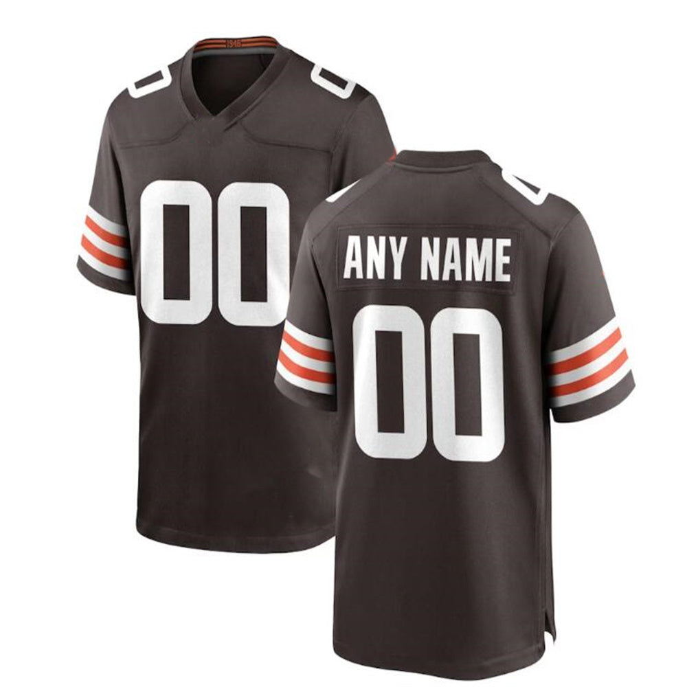 Custom Brown Football Shirt Top