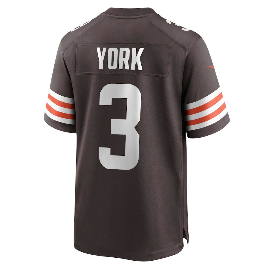 Custom #3 Brown CLE Football Shirt Top