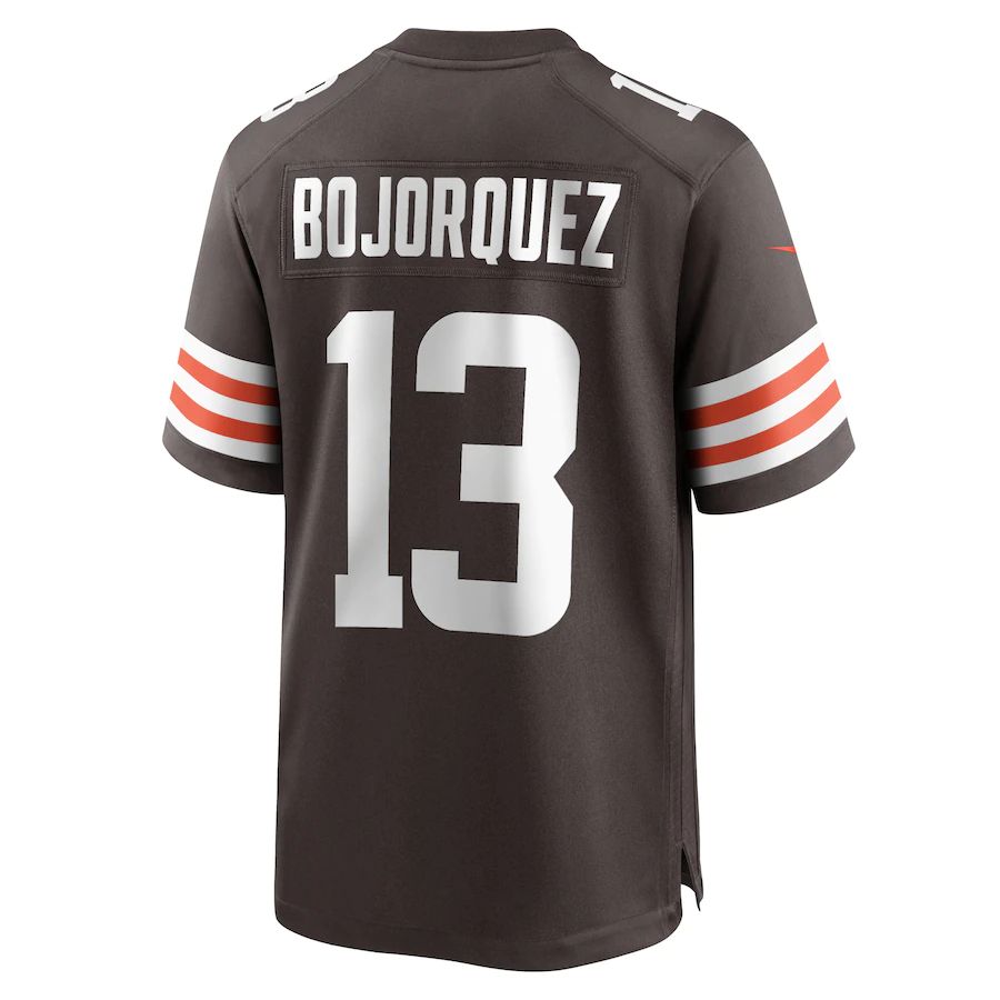 Custom #13 Brown CLE Football Shirt Top