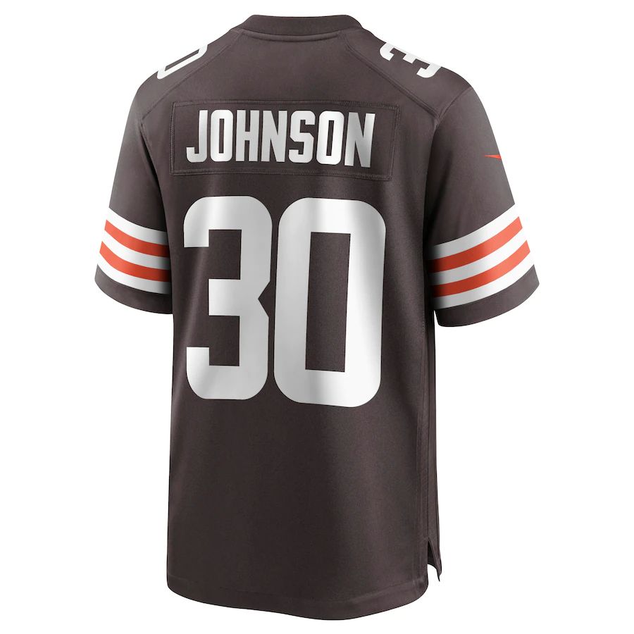 Custom #30 Brown CLE Football Shirt Top