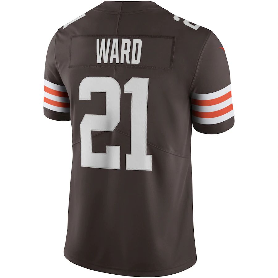 Custom #21 Brown CLE Football Shirt Top