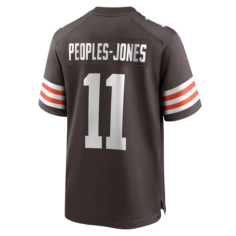 Custom #11 Brown CLE Football Shirt Top