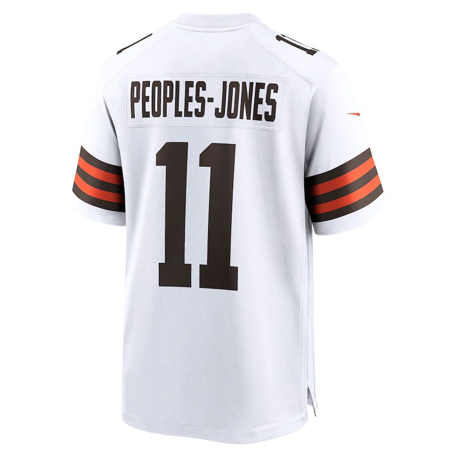 Custom #11 White CLE Football Shirt Top