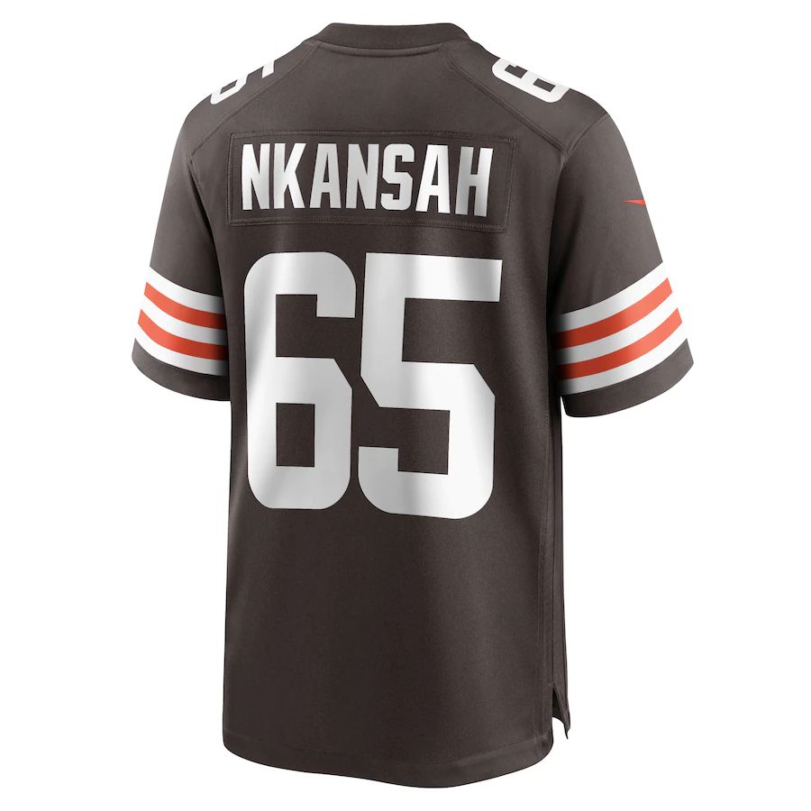 Custom #65 Brown CLE Football Shirt Top