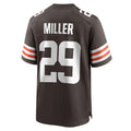 Custom #29 Brown CLE Football Shirt Top