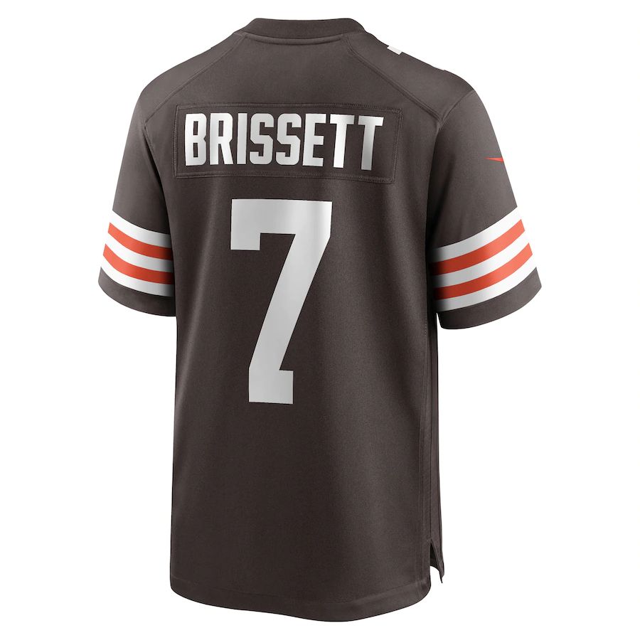 Custom #7 Brown CLE Football Shirt Top