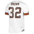 Custom #32 White CLE Football Shirt Top