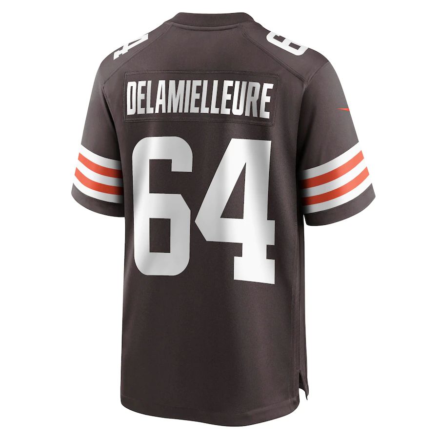 Custom #64 Brown CLE Football Shirt Top
