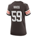 Custom #59 Brown CLE Football Shirt Top