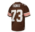 Custom #73 Brown 2007 CLE Football Shirt Top