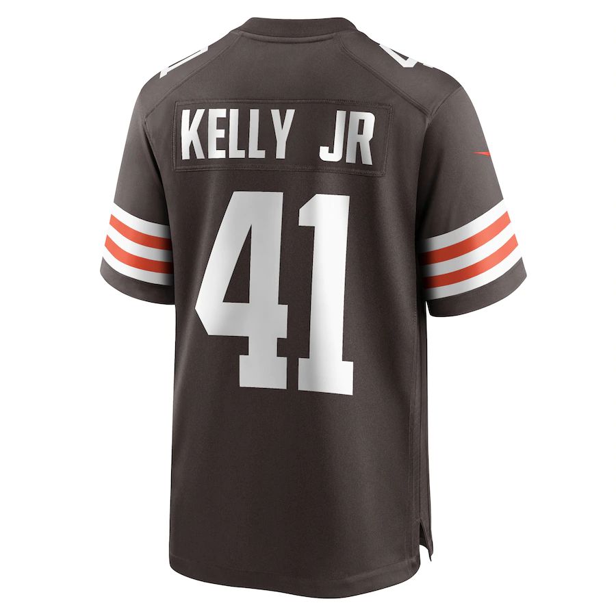 Custom #41 Brown CLE Football Shirt Top