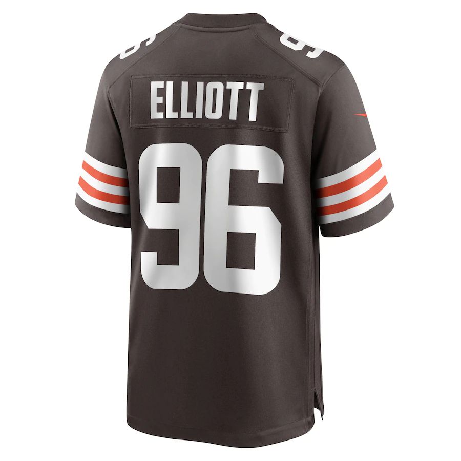 Custom #96 Brown CLE Football Shirt Top