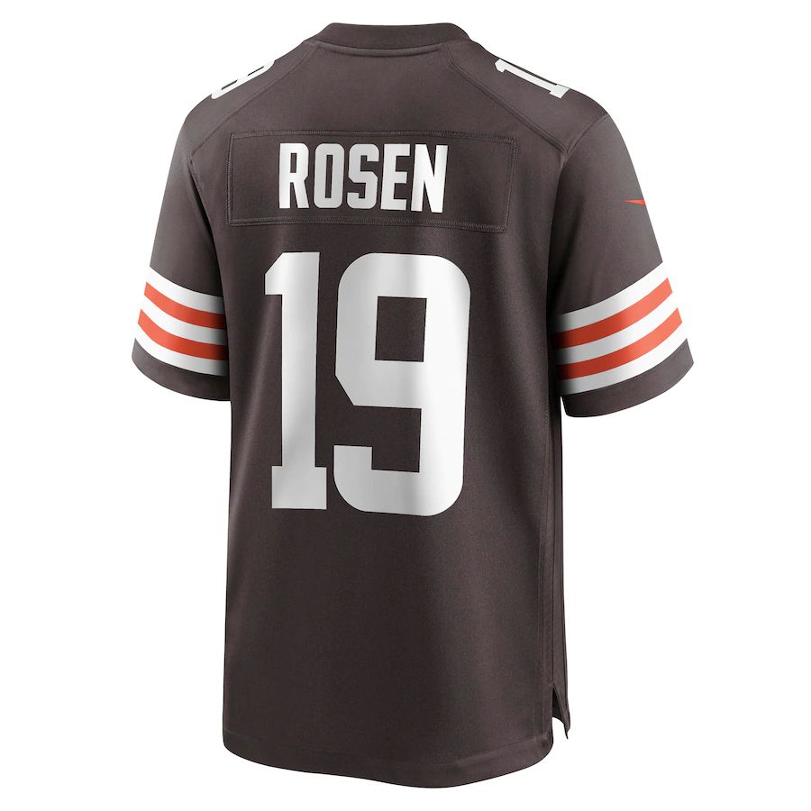 Custom #19 Brown CLE Football Shirt Top