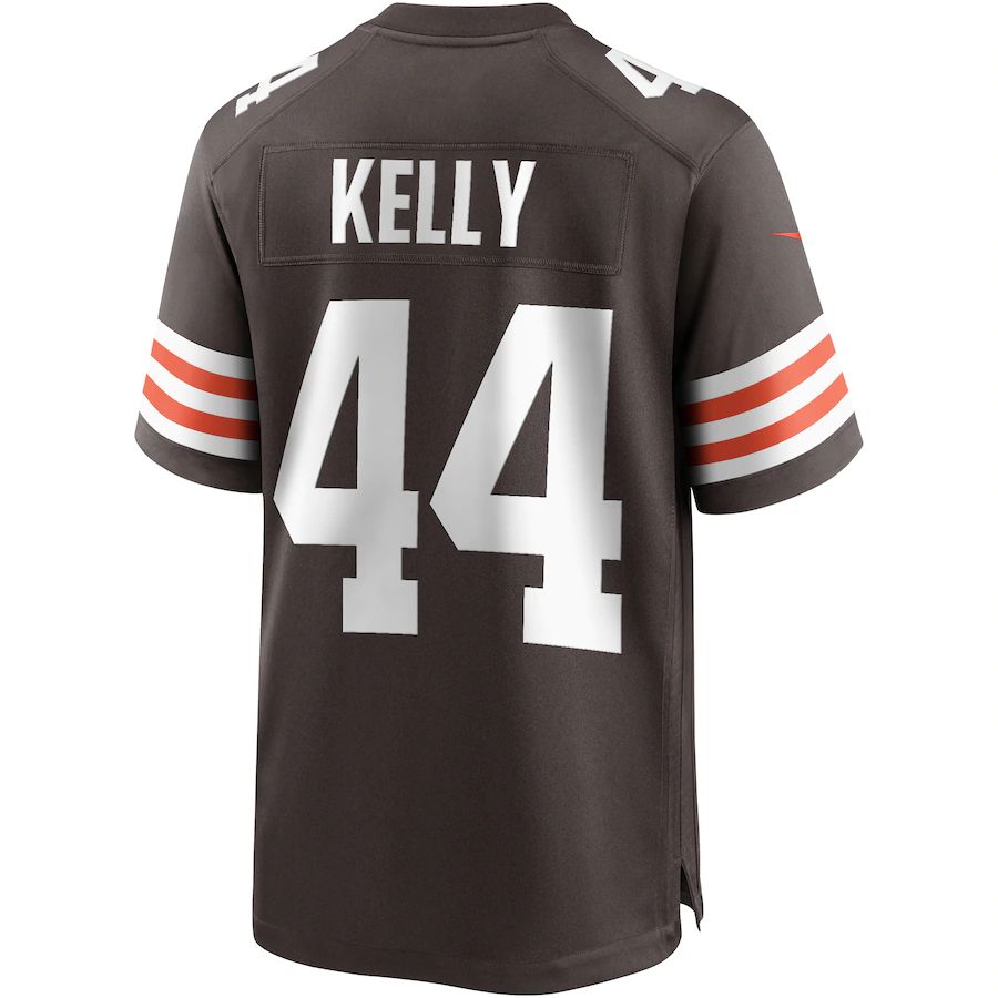 Custom #44 Brown CLE Football Shirt Top