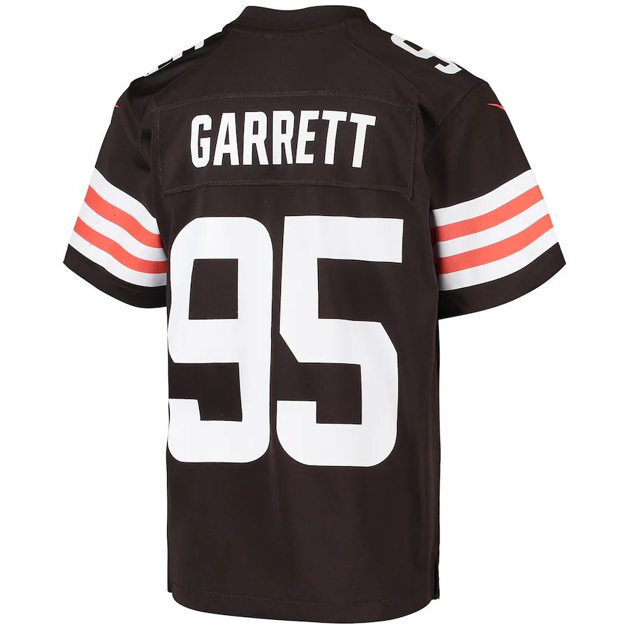 Custom #95 Brown CLE Football Shirt Top