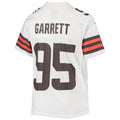 Custom #95 White CLE Football Shirt Top