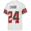 Custom #24 White 1946 CLE Football Shirt Top
