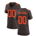 Custom Brown Football Shirt Top