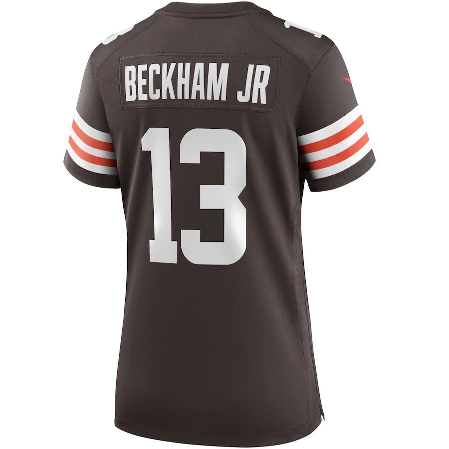 Custom #13 Brown CLE Football Shirt Top