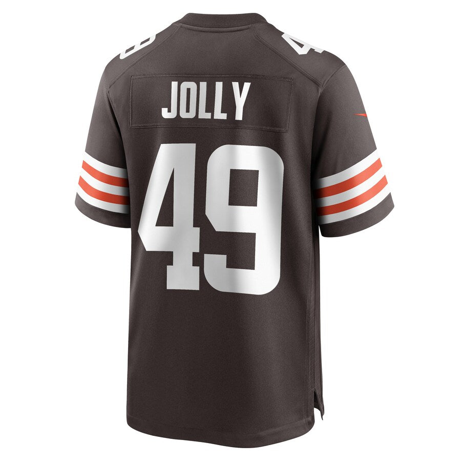 Custom #49 Brown CLE Football Shirt Top