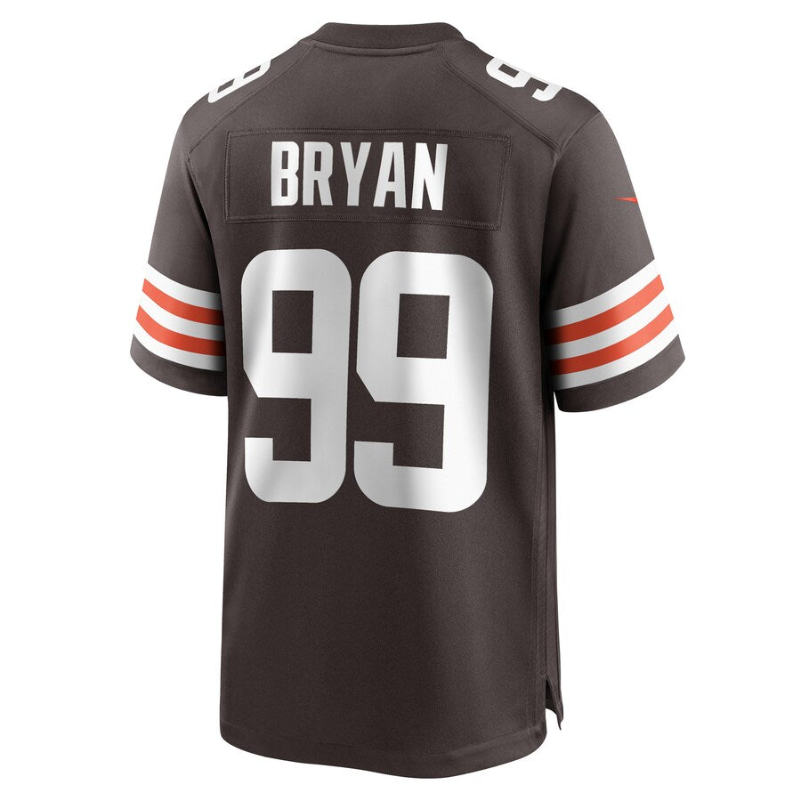 Custom #99 Brown CLE Football Shirt Top