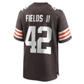 Custom #42 Brown CLE Football Shirt Top