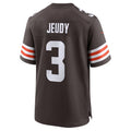 Custom #3 Brown CLE Football Shirt Top