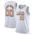 Custom #23 White 2022 CLE Basketball Shirt Top