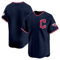 Custom Navy 2025 CLE Baseball Shirt Top